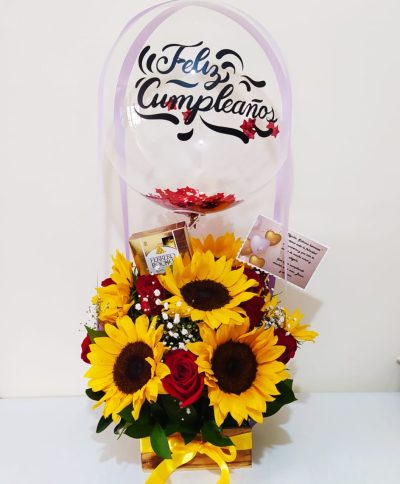 Arreglo floral Día especial Producto_desayunossorpresas.com