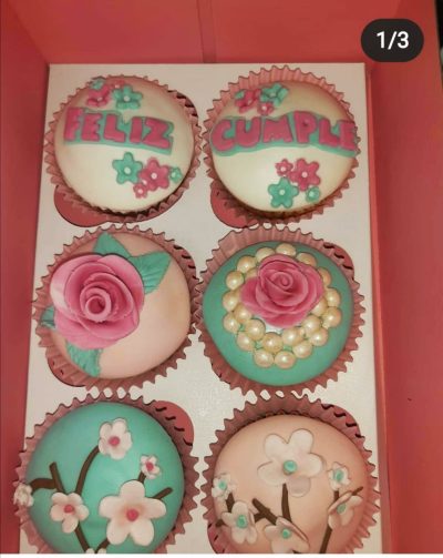 cupcakes en rosa, desayunos a domicilio bogotá, desayunos sorpresa bogotá, desayunossorpresas.com