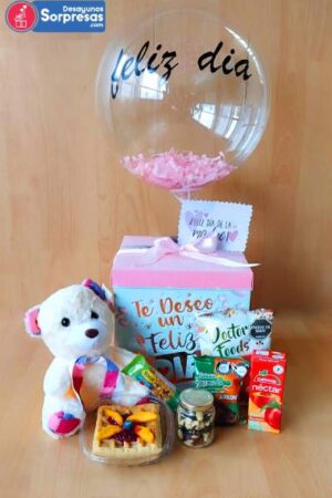 desayuno caja para sorprender. Desayunossorpresas.com