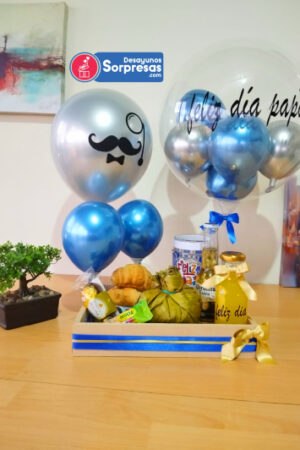 Desayuno tradicional para papá