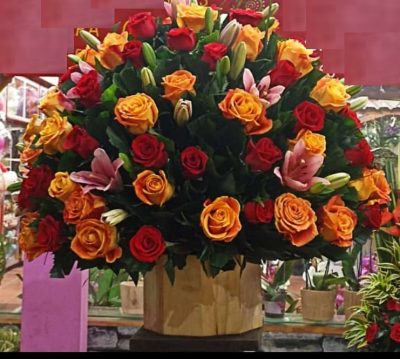 arreglo floral de centro