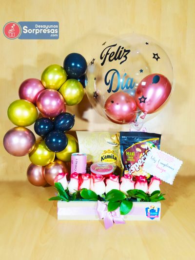 Detalle "Jardín rosa."